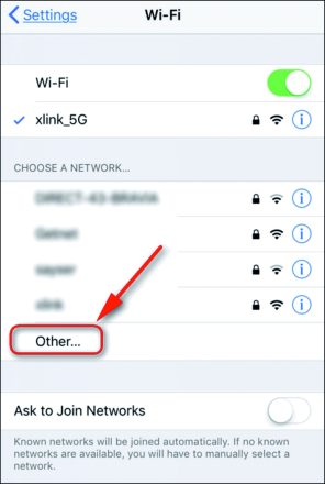 نحوه اتصال به مودم وایرلس مخفی شده در تمام سیستم ها 8 اتصال به وای فای مخفی شده در آیفون و آیپد