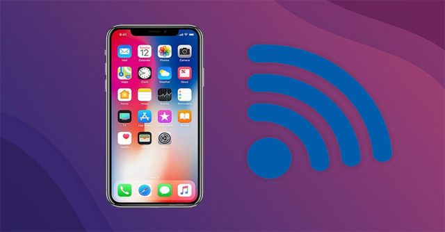 فعال كردن هات اسپات آيفون در ios 12