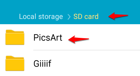 ابتدا برنامه PicsArt (پیکس ارت) را روی گوشی خود نصب کنید