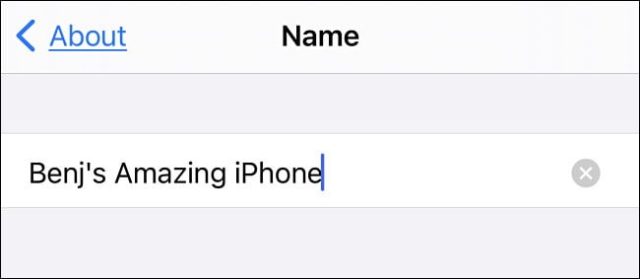 آموزش تغییر نام بلوتوث آیفون و آیپد در بخش تنظیمات iOS