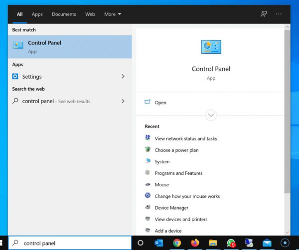 آموزش قطع دسترسی یک برنامه به اینترنت در ویندوز 10 5 Control Panel