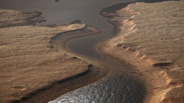 بررسی وجود آب در مریخ