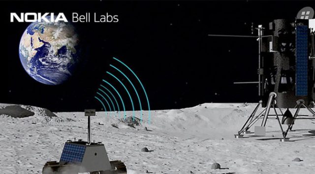 توسعه شبکه 4G بر روی ماه توسط نوکیا