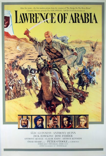 Lawrence of Arabia, 1962.
