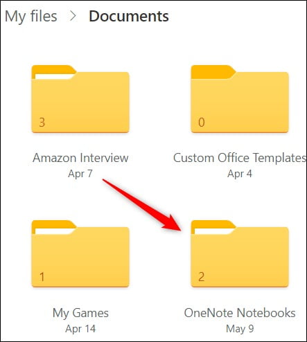 حذف یادداشت در Microsoft OneNote 3 یادداشت