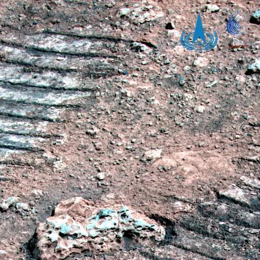 تصاویر ارسالی جدید از مریخ نورد چینی