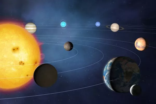 لبه منظومه شمسی به چه شکل است