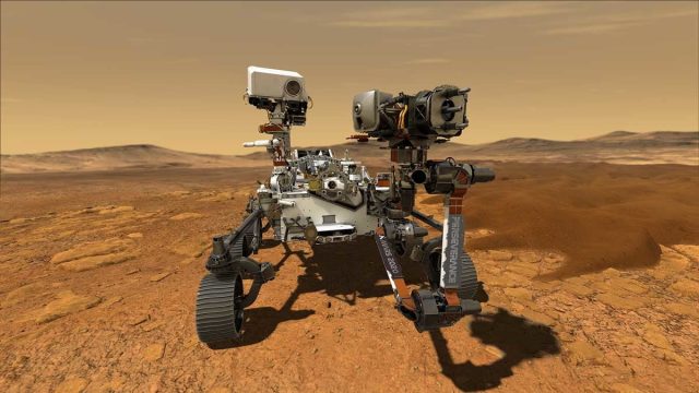 عملیات مریخ نورد ناسا برای حفاری اولین نمونه از سنگ مریخ
