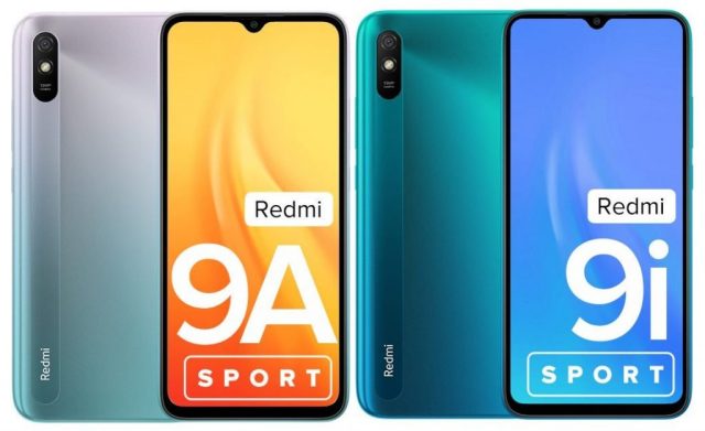 شیائومی از گوشی های اقتصادی Redmi 9A Sport و Redmi 9i Sport رونمایی کرد