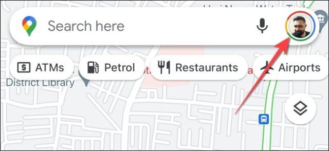 فعالسازی دارک مود Google maps در ایفون و ایپد 1 فعالسازی دارک مود Google maps در ایفون و ایپد