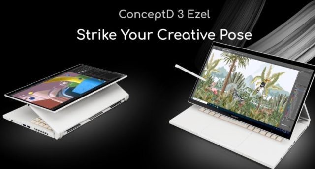 لپ تاپ جدید ایسر ConceptD 3 Ezel رقیب سرسخت سرفیس لپ تاپ استودیو معرفی شد