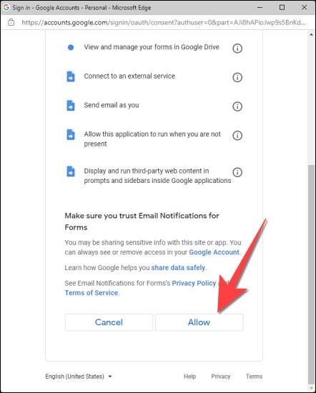 دریافت پاسخهای Google forms در ایمیل 5 دریافت پاسخهای Google forms در ایمیل