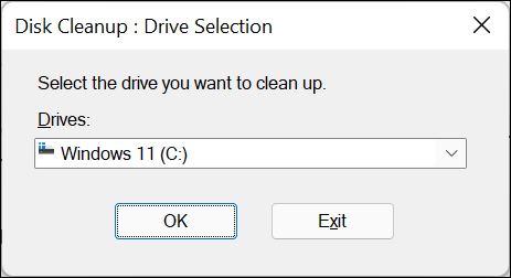 چگونه کش در سیستم عامل ویندوز 11 را پاک کنیم 2 نحوه استفاده از Disk Cleanup برای پاک کردن کش
