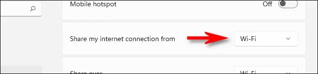 ایجاد هات اسپات در ویندوز 11 4 Hotspot