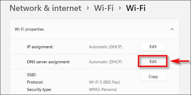 چگونه از طریق HTTPS در ویندوز 11 می توان DNS را فعال کرد