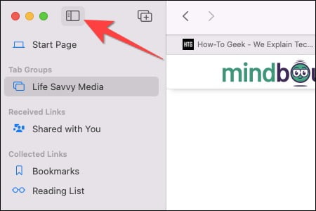 نحوه استفاده از Tab Groups در سافاری مک