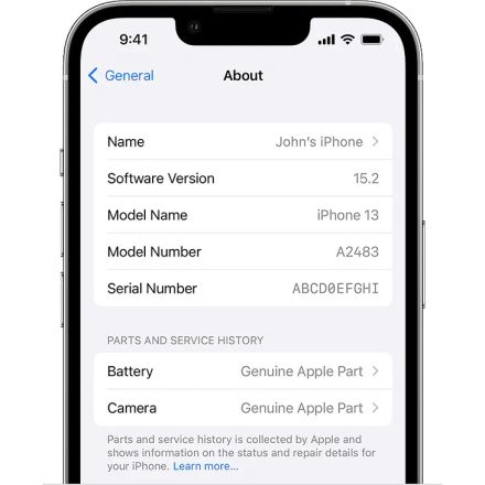 نحوه مشاهده تاریخچه تعمیرات ایفون در iOS15.2