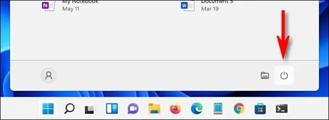 نحوه خاموش کردن یک کامپیوتر در ویندوز 11
