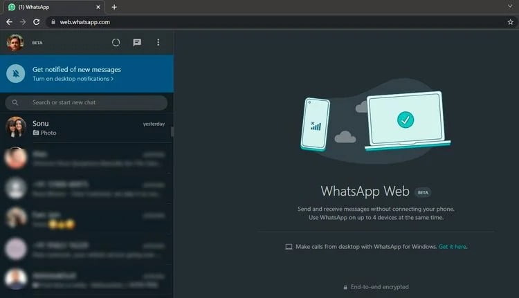 نحوه نصب و استفاده نسخه های جدید واتس اپ در ویندوز 11 6 نحوه نصب و استفاده نسخه های جدید واتس اپ در ویندوز 11