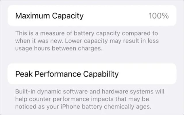  Performance Capability