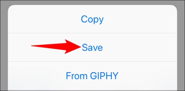 نحوه ذخیره کردن GIF در آیفون 4 نحوه ذخیره کردن GIF در آیفون