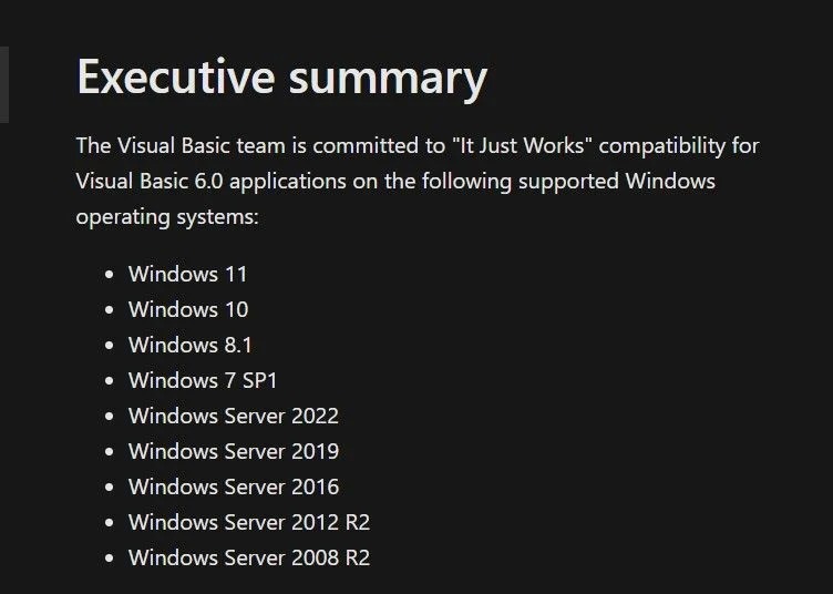 آیا می توانید برنامه های Visual Basic 6 را روی ویندوز 11 اجرا کنید؟