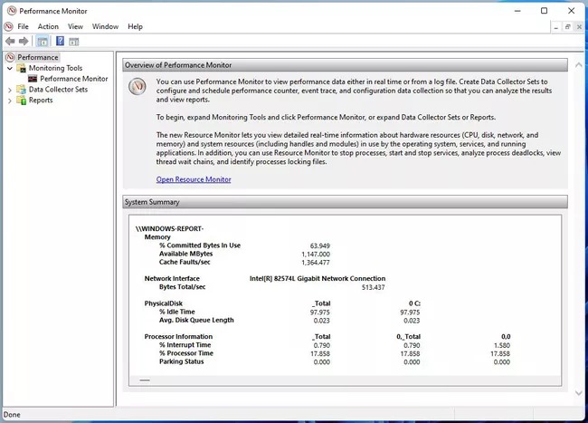 Performance Monitor