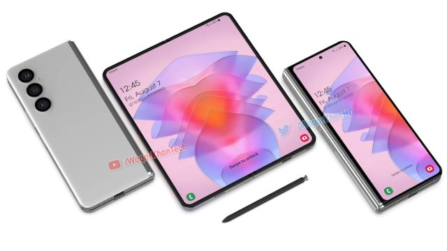 انتشار تصاویر رندر نسل بعدی Galaxy Z Fold سامسونگ