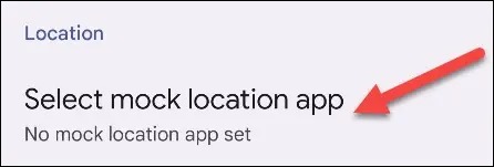 Select Mock Location App