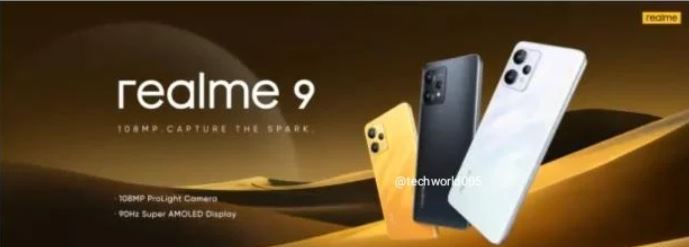 درز اطلاعاتی از گوشی Realme 9 4G 