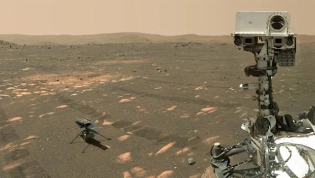 کمتر بودن سرعت صوت در مریخ نسبت به زمین