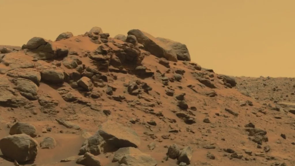 نوعی سنگ عجیب در مریخ کشف شد
