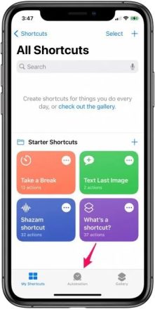 آموزش ایجاد میانبر iOS برای خاموش کردن خودکار Wi-Fi