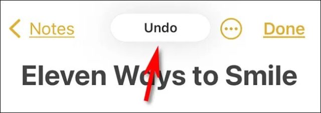 ضربه سه انگشتی برای Undo (دو روش)