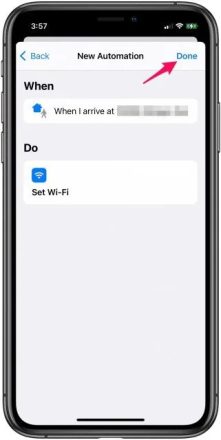 آموزش ایجاد میانبر iOS برای خاموش کردن خودکار Wi-Fi