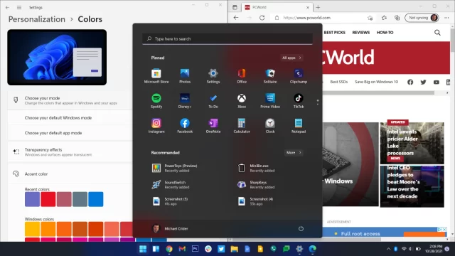 نحوه فعال کردن Dark Mode در ویندوز 11