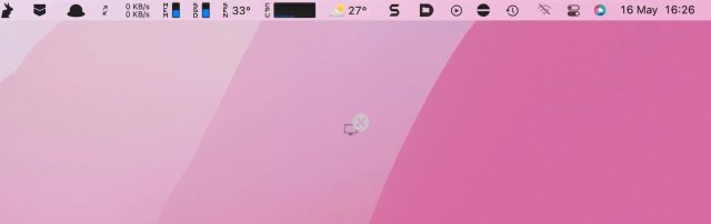 آموزش حذف آیتم ها از Menu Bar مک