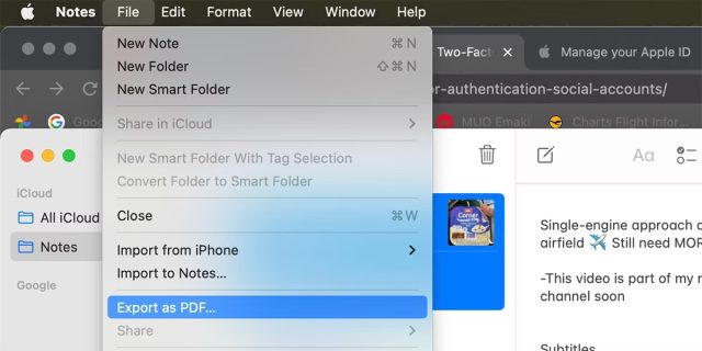 3 راه برای پشتیبان گیری از Apple Notes در مک