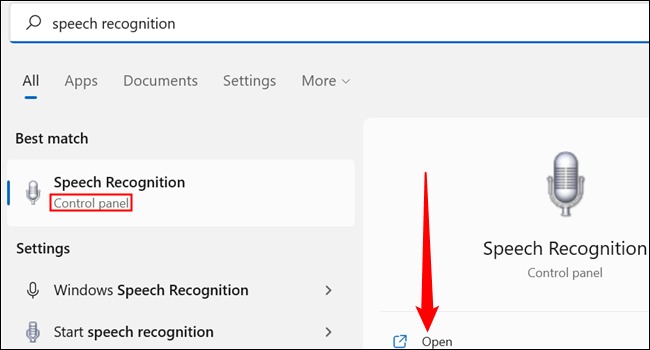  Windows Speech Recognition