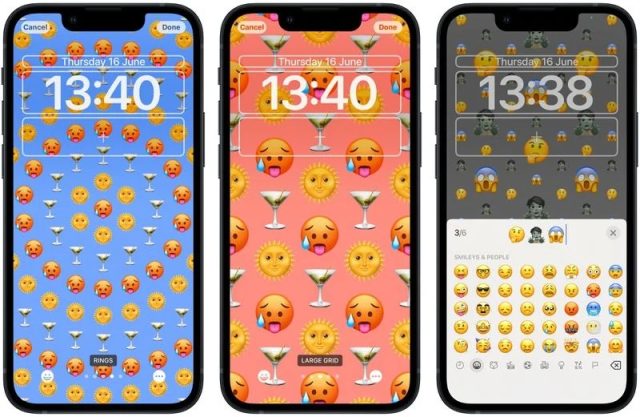 چگونه در iOS 16 با ایموجی قفل صفحه بسازیم