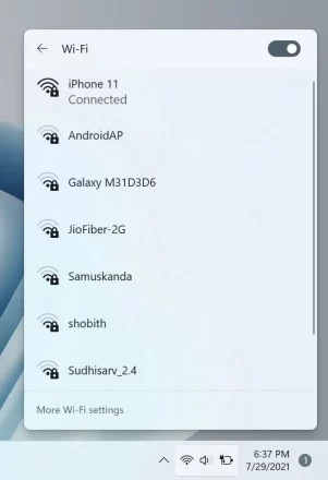 3 روش برای مشاهده شبکه های وای فای موجود در ویندوز 11