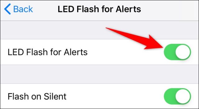 چگونه Flash اعلان را در آیفون خاموش کنیم
