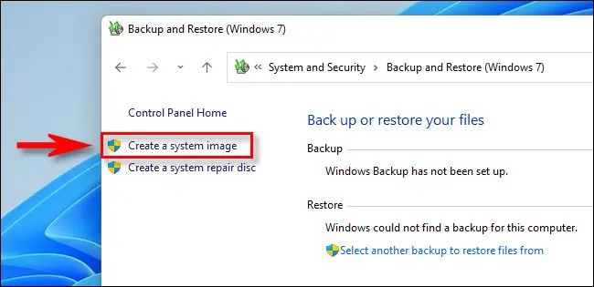Create a System Image