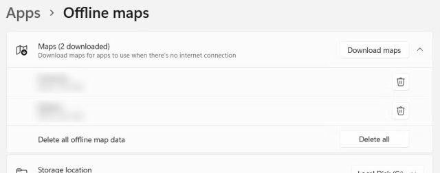 چگونه نقشه ها را برای استفاده آفلاین در ویندوز 11 دانلود کنیم
