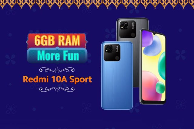 تلفن هوشمند Redmi 10A Sport شیائومی معرفی شد