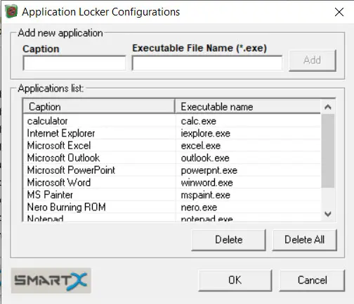 3. نرم‌افزار Smart-X App Locker