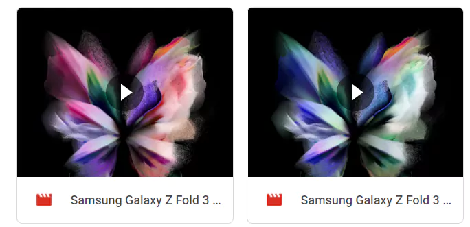 دانلود والپیپرهای زنده Samsung Galaxy Z Fold 3 (QHD+)