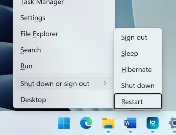 3 راه میانبر صفحه کلید برای خاموش کردن و راه‌اندازی مجدد ویندوز 11