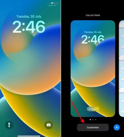 نحوه افزودن ابزارک به صفحه قفل آیفون در iOS 16 1 سفارشی کردن صفحه قفل iOS 16 اینچ