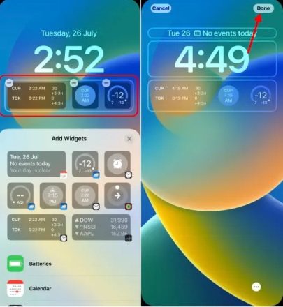 نحوه افزودن ابزارک به صفحه قفل آیفون در iOS 16 10 ابزارک های قابل استفاده در زیر ساعت صفحه قفل